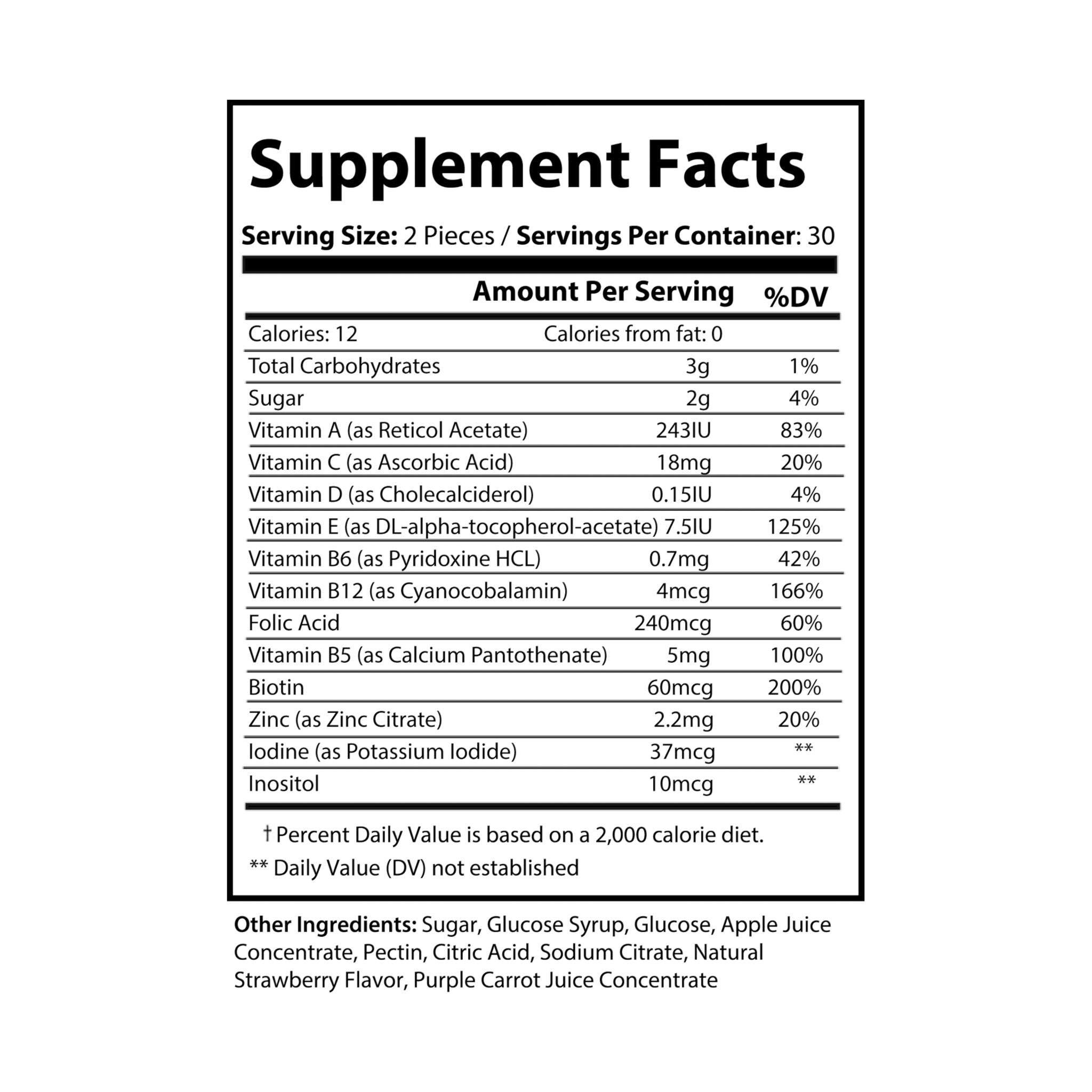 Éloi Multivitamin Gummies for Adults